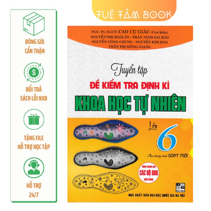 Sách - Tuyển Tập Đề Kiểm Tra Định Kì Khoa Học Tự Nhiên Lớp 6