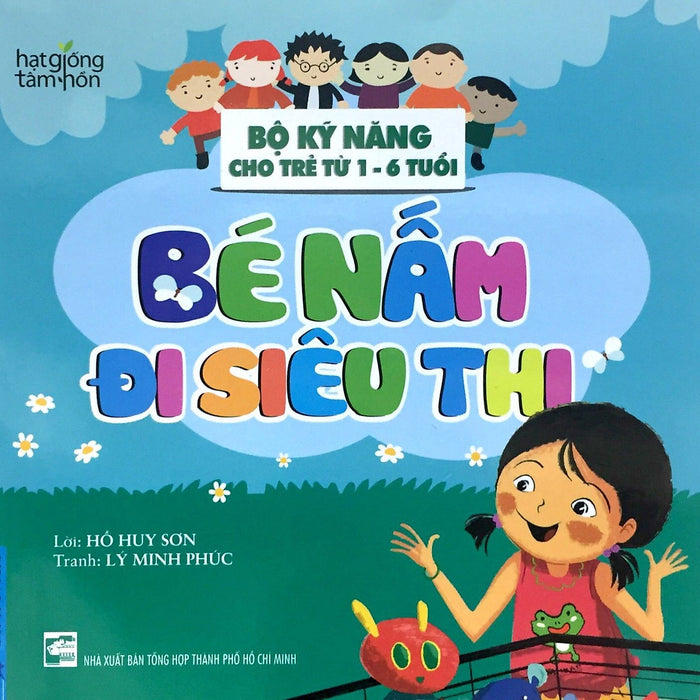 Bé Nấm Đi Siêu Thị - Bộ Kỹ Năng Cho Trẻ Từ 1-6 Tuổi _Fn