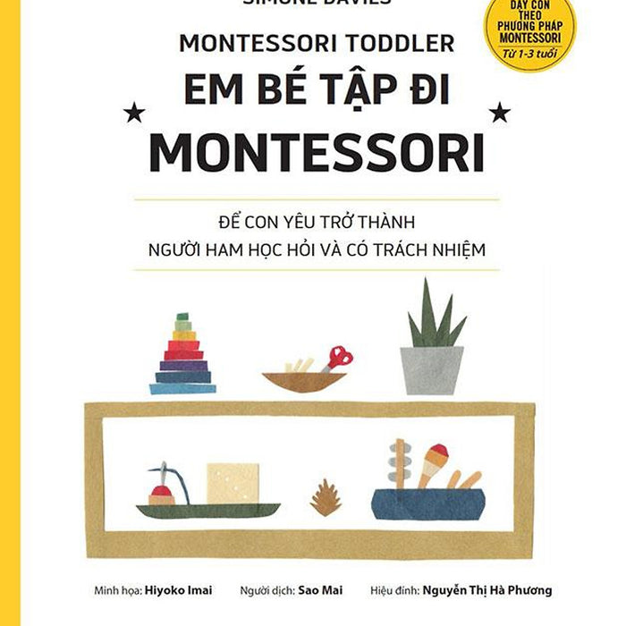 Em Bé Tập Đi Montessori