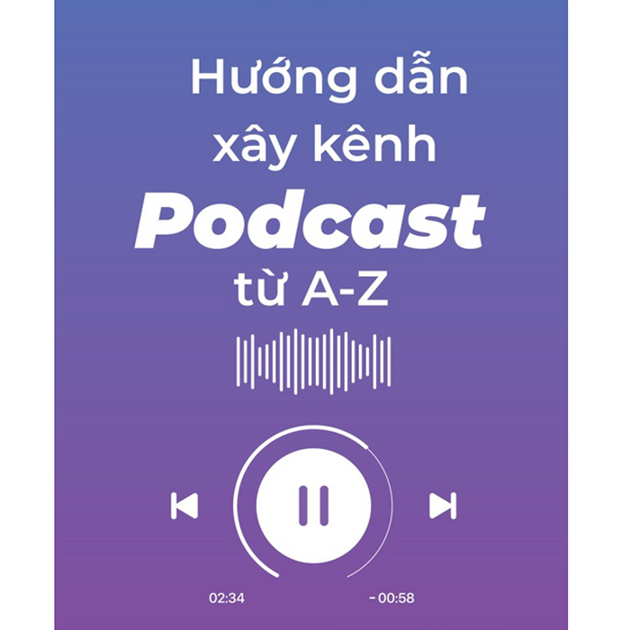 Sách - Hướng Dẫn Xây Kênh Podcast Từ A - Z (Mc)