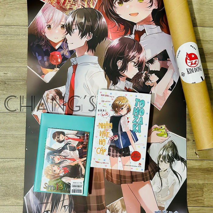 Nhân Vật Hạ Cấp Tomozaki – Tập 5 Bản Giới Hạn Kèm Poster + Ống