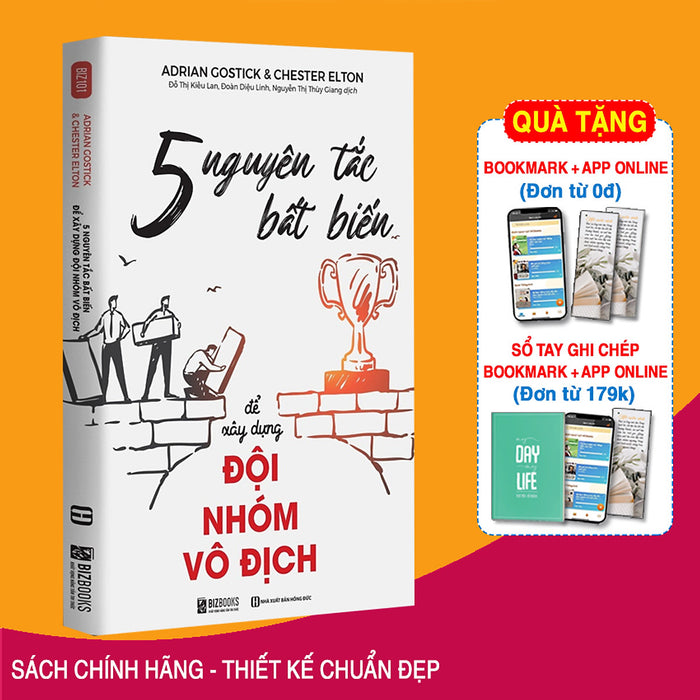 Sách 5 Nguyên Tắc Bất Biến Để Xây Dựng Đội Nhóm Vô Địch