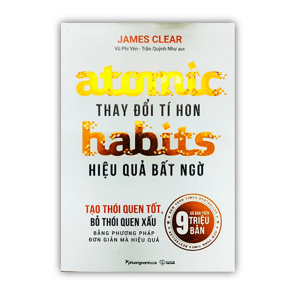 Sách - Atomic Thay Đổi Tí Hon Habits Hiệu Quả Bất Ngờ