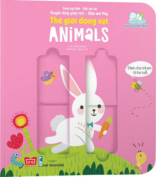 Chuyển Động Ghép Hình - Slide And Play - Thế Giới Động Vật - Animals_Dti