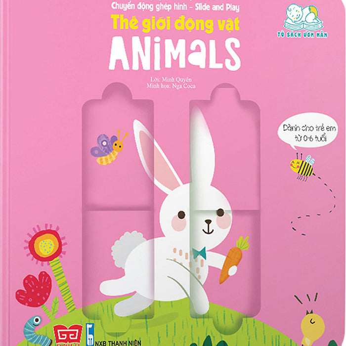 Chuyển Động Ghép Hình - Slide And Play - Thế Giới Động Vật - Animals_Dti