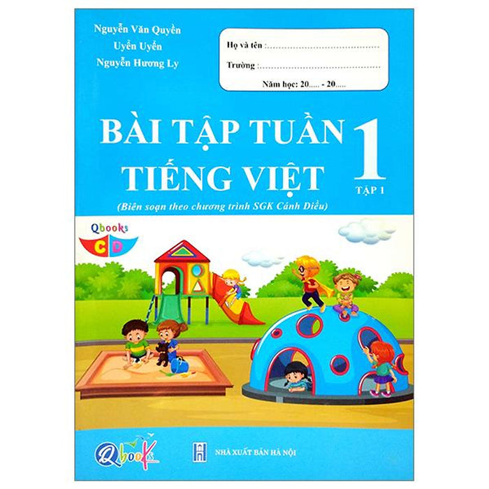 Bài Tập Tuần Tiếng Việt 1 - Tập 1 (Cánh Diều) (2023)