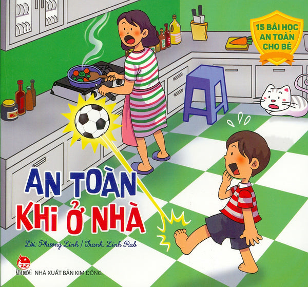 15 Bài Học An Toàn Cho Bé - An Toàn Khi Ở Nhà