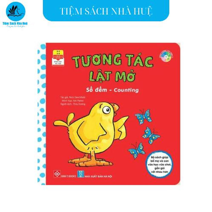 Sách Tương Tác Lật Mở - Số Đếm - Counting - Dành Cho Bé Từ 0-6 Tuổi - Đinh Tị