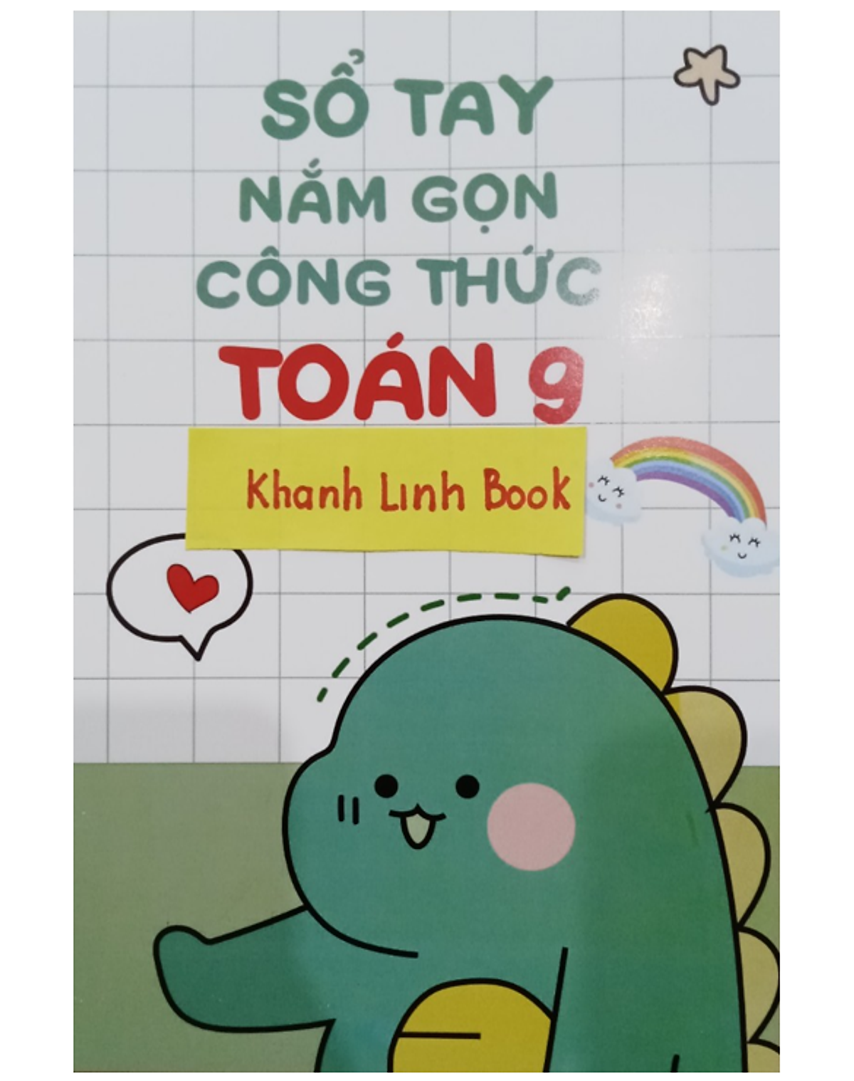 Sách - Sổ Tay Nắm Gọn Công Thức Toán 9 (Takenote)