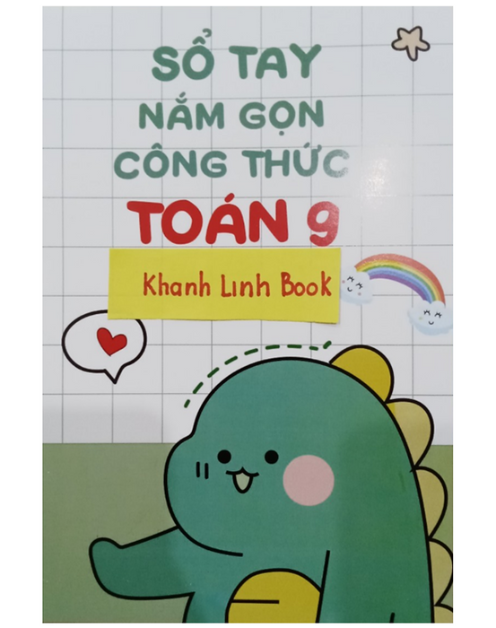 Sách - Sổ Tay Nắm Gọn Công Thức Toán 9 (Takenote)