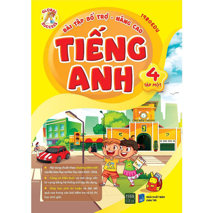 Bài Tập Bổ Trợ Nâng Cao Tiếng Anh Lớp 4 Tập 1 1980 - Bản Quyền