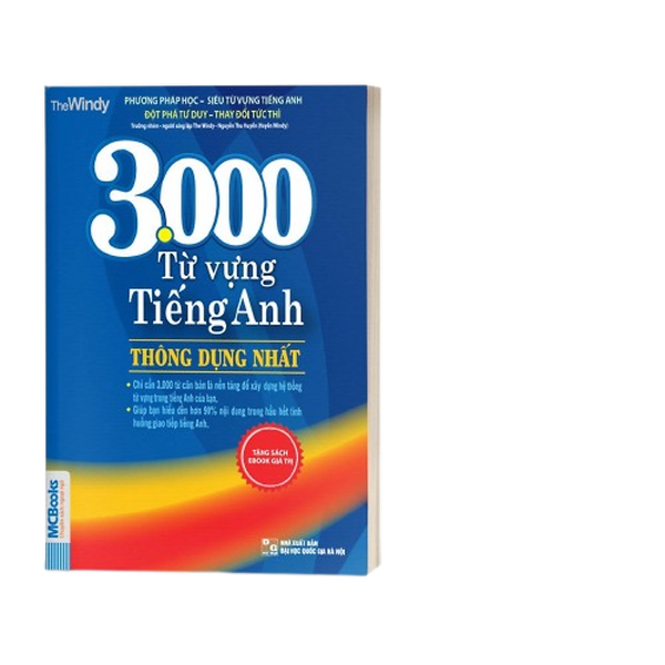 Sách - 3000 Từ Vựng Tiếng Anh Thông Dụng Nhất Dành Cho Người Học Cơ Bản