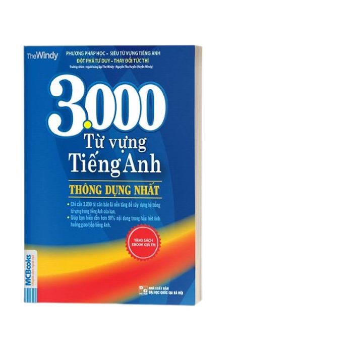 Sách - 3000 Từ Vựng Tiếng Anh Thông Dụng Nhất Dành Cho Người Học Cơ Bản