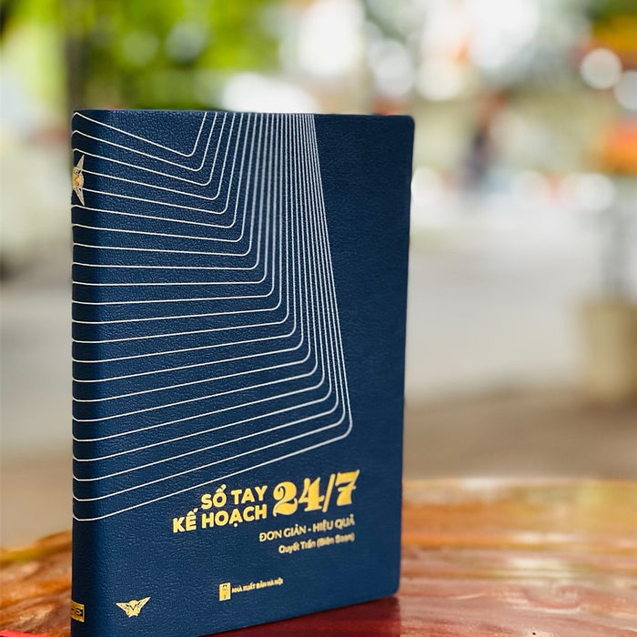 (Bìa Da) Sổ Tay Kế Hoạch 24/7– Quyết Trần - Quang Minh Books – Nxb Hà Nội
