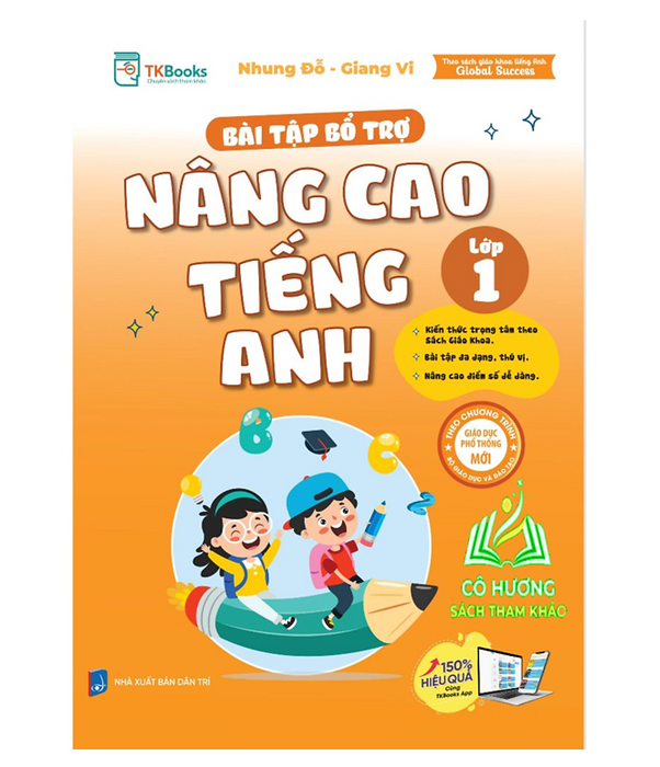 Sách - Bài Tập Bổ Trợ Nâng Cao Tiếng Anh Lớp 1 - Mc