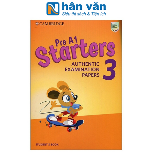 Pre A1 Starters 3 Student'S Book: Authentic Examination Papers
