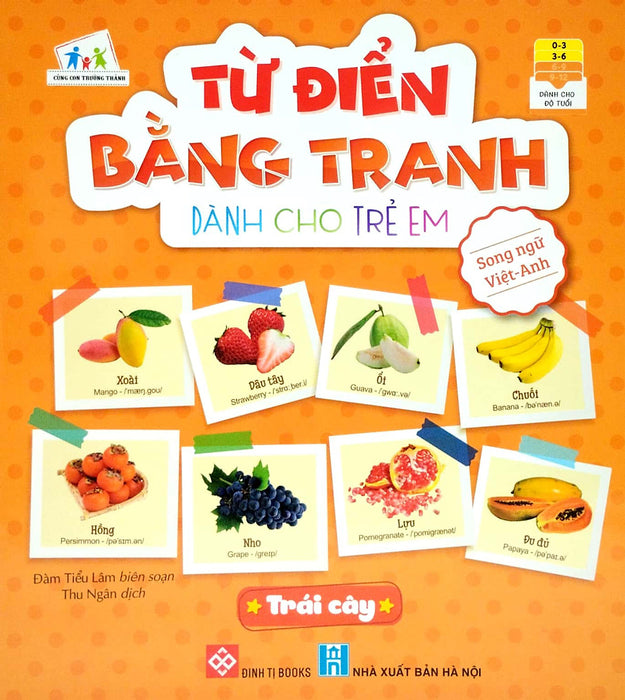 Từ Điển Bằng Tranh Dành Cho Trẻ Em - Trái Cây _Dti