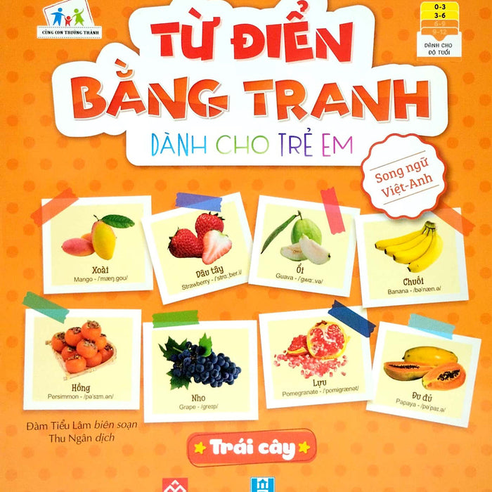 Từ Điển Bằng Tranh Dành Cho Trẻ Em - Trái Cây _Dti