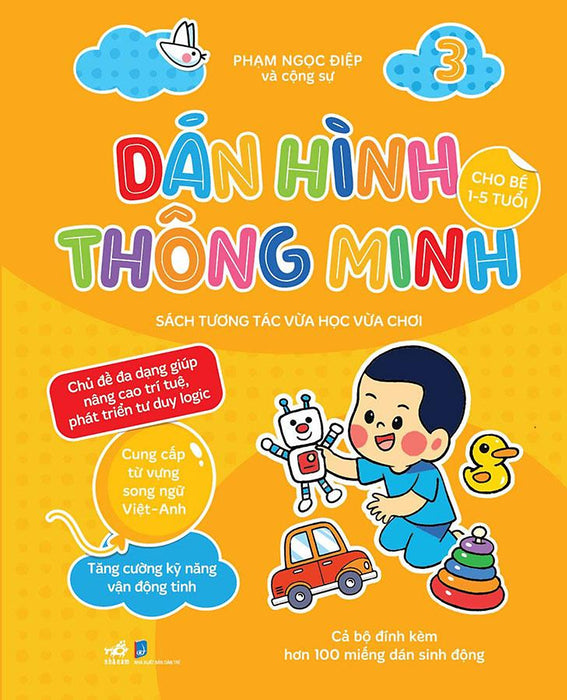 Dán Hình Thông Minh Cho Bé 1-5 Tuổi - Tập 3