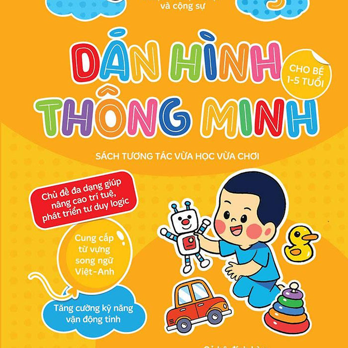 Dán Hình Thông Minh Cho Bé 1-5 Tuổi - Tập 3