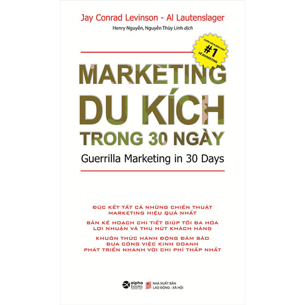 Marketing Du Kích Trong 30 Ngày (Tái Bản 2020)