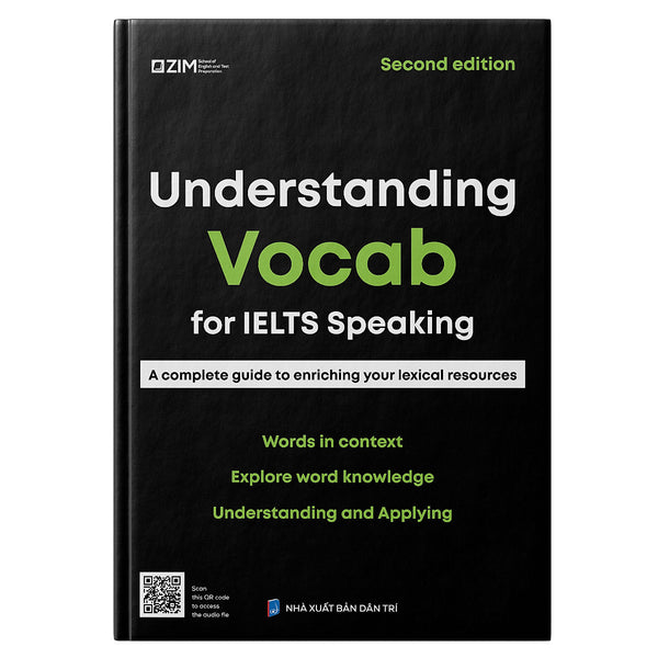 Understanding Vocab For Ielts Speaking 2Nd Edition - Sách Tự Học Từ Vựng Cho 16 Chủ Đề Trong Bài Thi Ielts Speaking