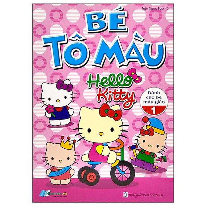 Bé Tô Màu Hello Kitty 1 (Dành Cho Bé Mẫu Giáo)