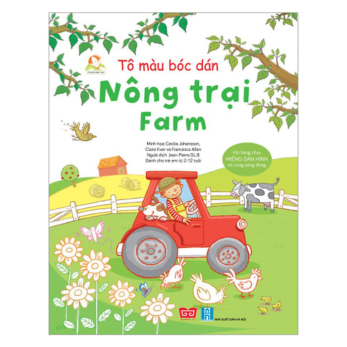 Tô Màu Bóc Dán - Nông Trại - Farm