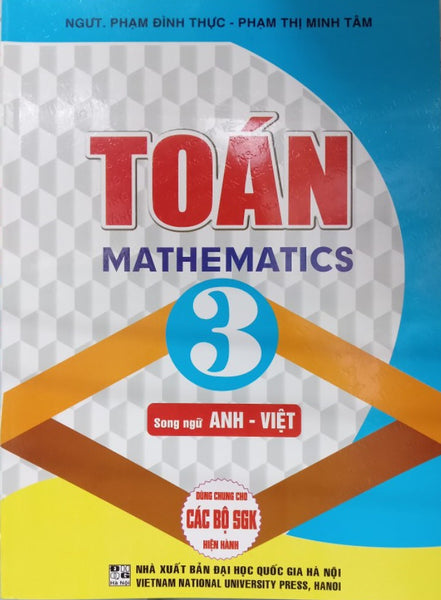 Sách - Toán Mathematics 3 Song Ngữ Anh - Việt ( Bc)