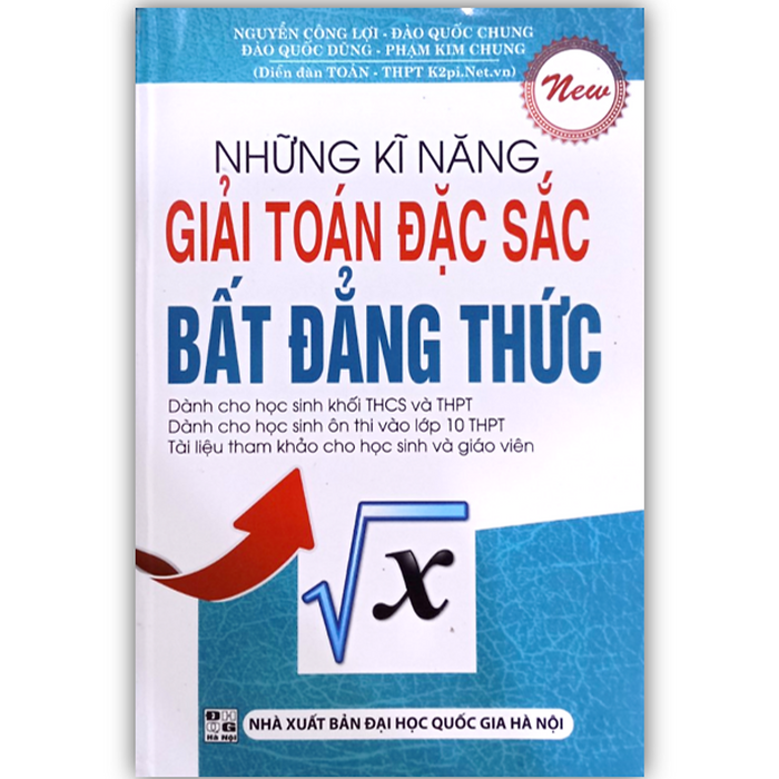 Sách - Những Kỹ Năng Giải Toán Đặc Sắc Bất Đẳng Thức