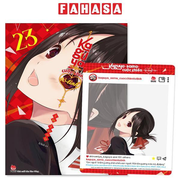 Kaguya-Sama: Cuộc Chiến Tỏ Tình - Tập 23 - Tặng Kèm Sns Card
