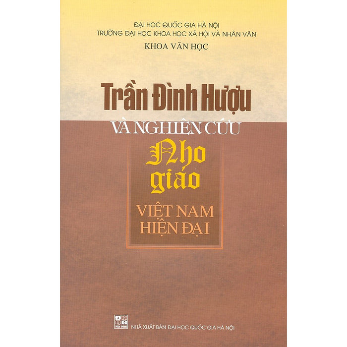 Trần Đình Hượu Và Nghiên Cứu Nho Giáo Việt Nam Hiện Đại