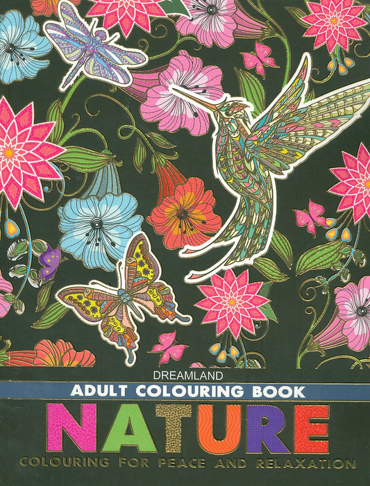 Nature - Adults Colouring Book (Sách Tô Màu Dành Cho Người Lớn: Thiên Nhiên)