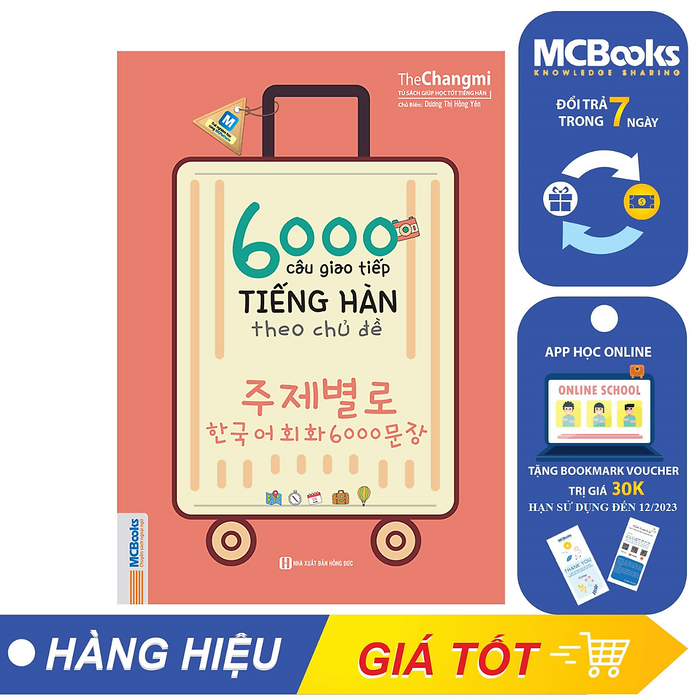 Sách - 6000 Câu Giao Tiếp Tiếng Hàn Theo Chủ Đề