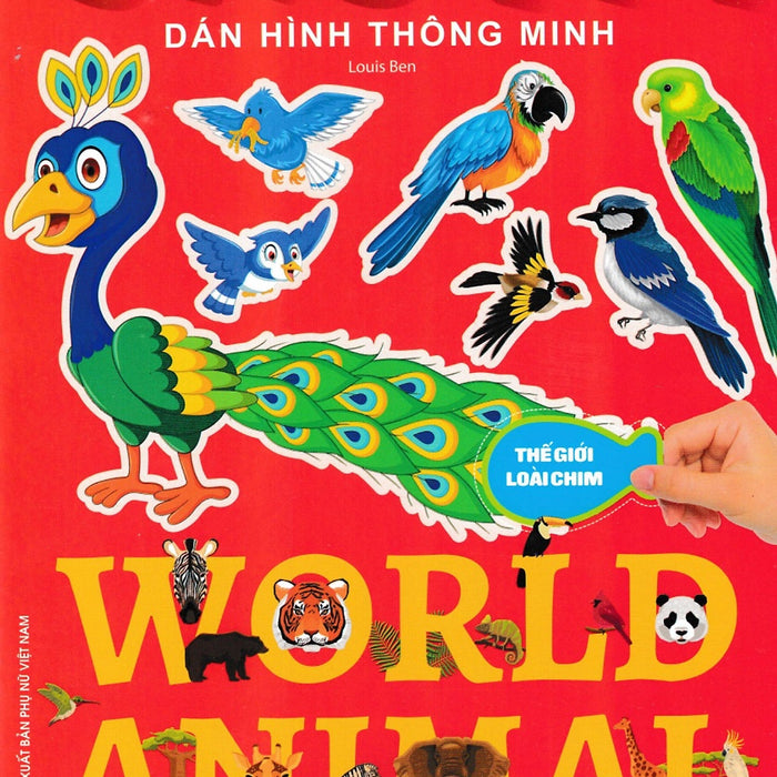 Sticker Dán Hình Thông Minh - Thế Giới Loài Chim _Vt