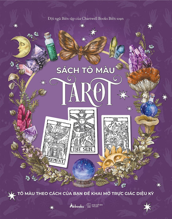 Tô Màu Tarot - Tô Màu Theo Cách Của Bạn Để Khai Mở Trực Giác Diệu Kỳ