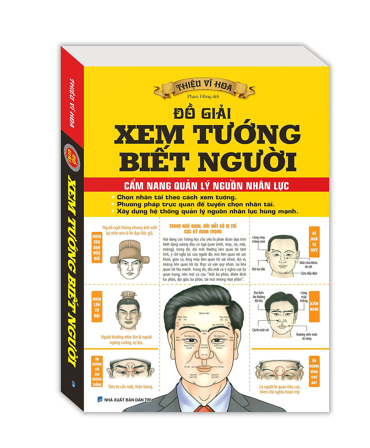 Đồ Giải Xem Tướng Biết Người - Cẩm Nang Quản Lý Nguồn Nhân Lực  Tặng Sổ Tay