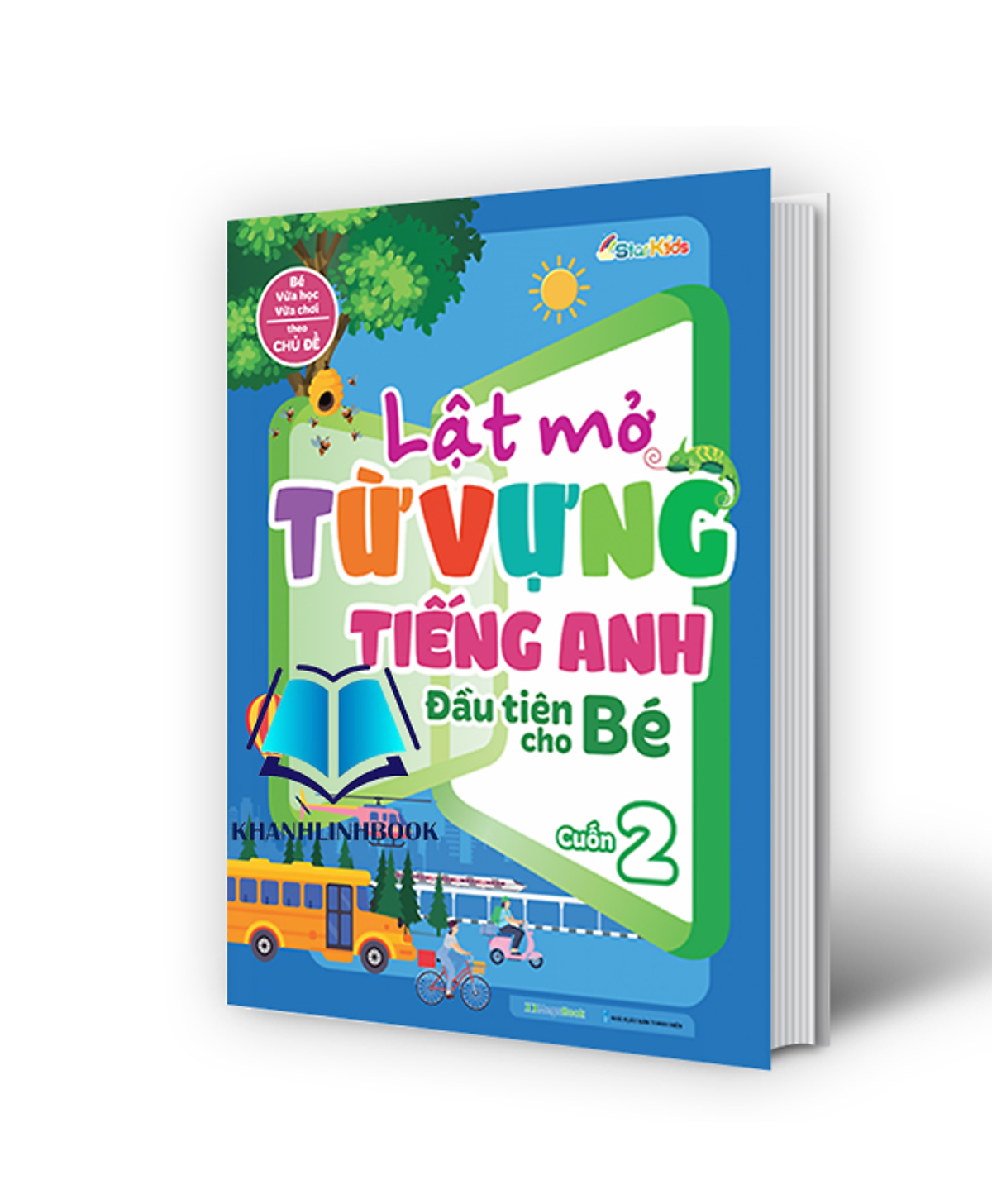 Sách - Lật Mở Từ Vựng Tiếng Anh Đầu Tiên Cho Bé (Cuốn 2) (Mg)