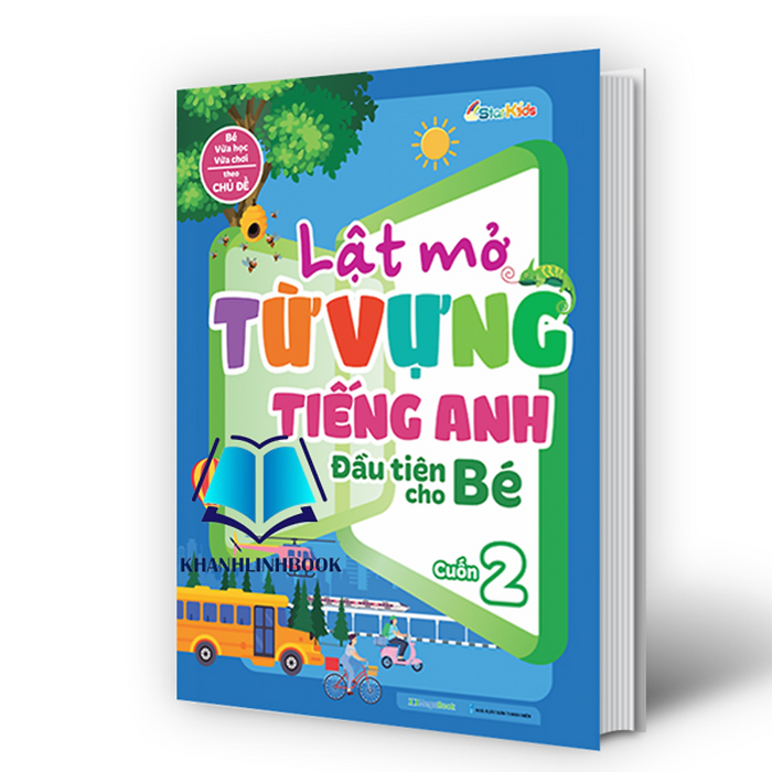 Sách - Lật Mở Từ Vựng Tiếng Anh Đầu Tiên Cho Bé (Cuốn 2) (Mg)