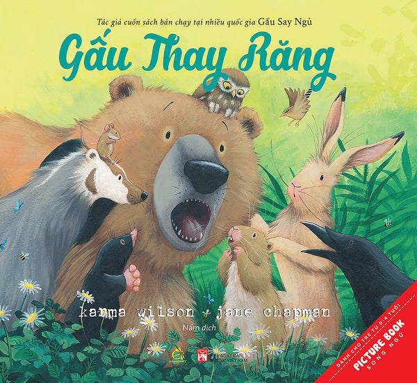 Sách Tranh Song Ngữ Gấu Thay Răng - Ehomebooks