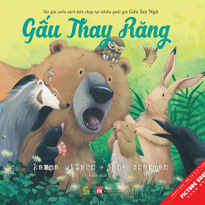 Sách Tranh Song Ngữ Gấu Thay Răng - Ehomebooks