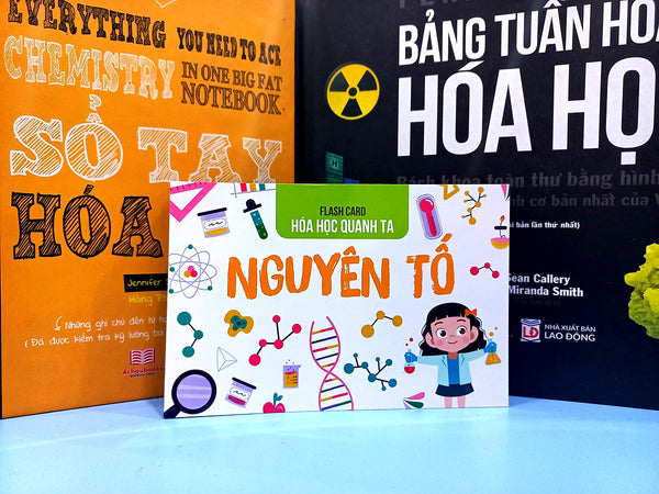 Flash Card Nguyên Tố Hóa Học - Á Châu Books