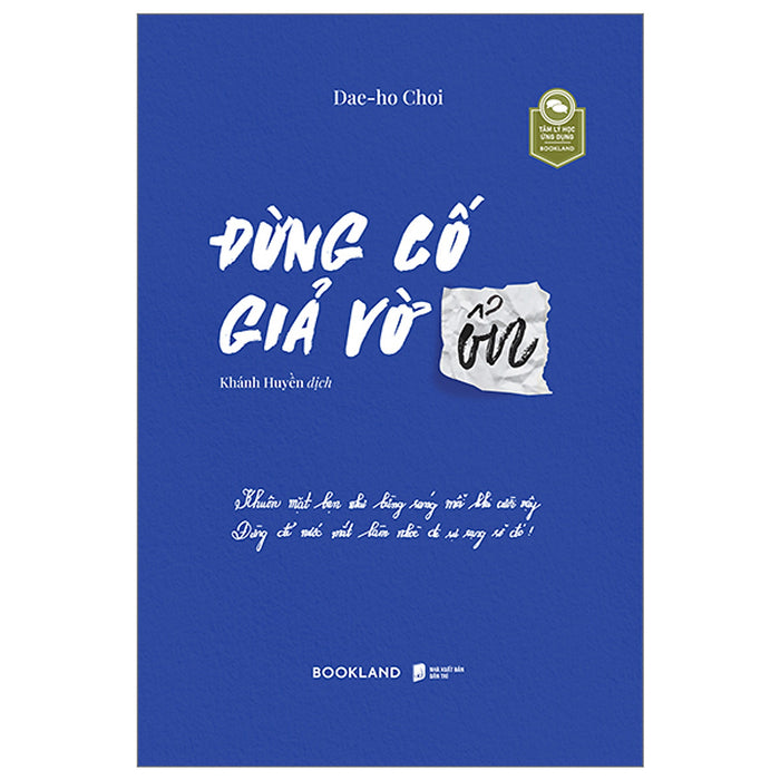 Đừng Cố Giả Vờ Ổn