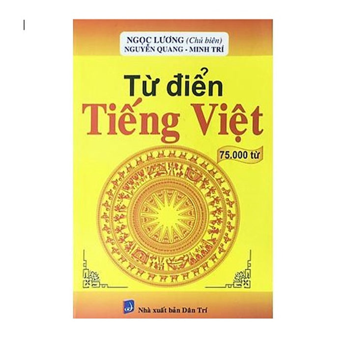 Sách - Từ Điển Tiếng Việt 75.000 Từ (Trống Đồng Vàng) - Ndbooks