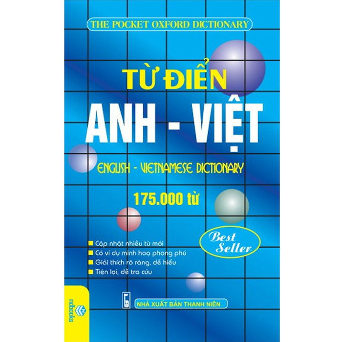 Từ Điển Anh - Việt - 175.000 Từ -
 Xanh Hộp