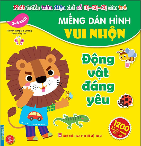 Miếng Dán Hình Vui Nhộn - Động Vật Đáng Yêu