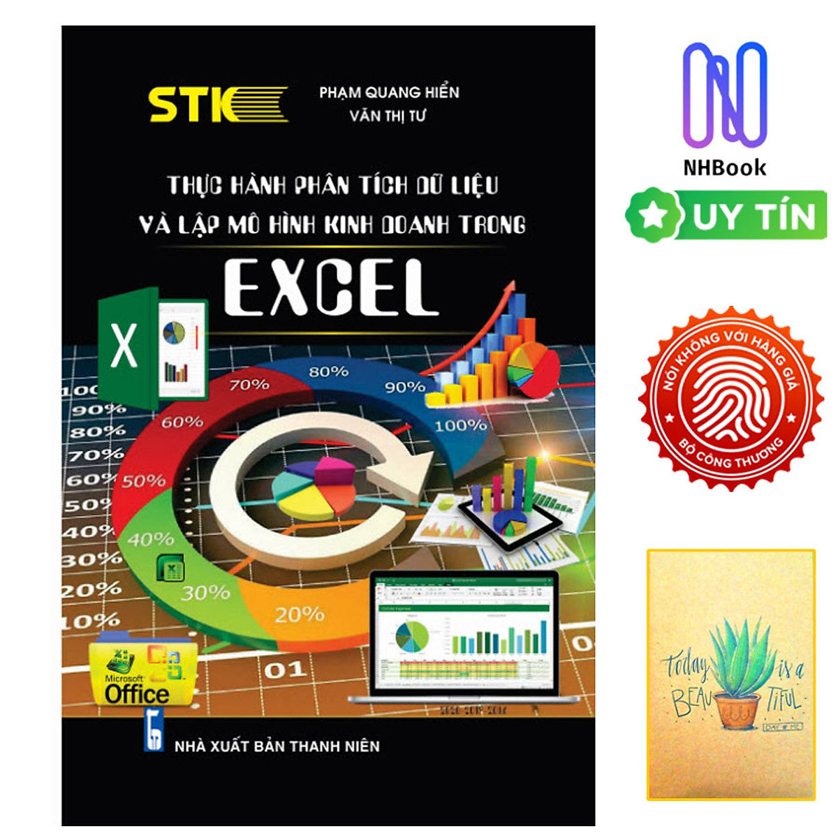 Sách Tin Học - Thực Hành Phân Tích Dữ Liệu Và Lập Mô Hình Kinh Doanh Trong Excel- Bìa Mềm- ( Tặng Sổ Tay Xương Rồng )