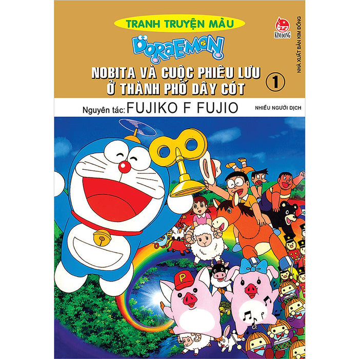 Doraemon Tranh Truyện Màu : Nobita Và Cuộc Phiêu Lưu Ở Thành Phố Dây Cót - Tập 1