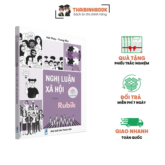 Sách Nghị Luận Xã Hội Cùng Rubik - Rubik Văn Chương
