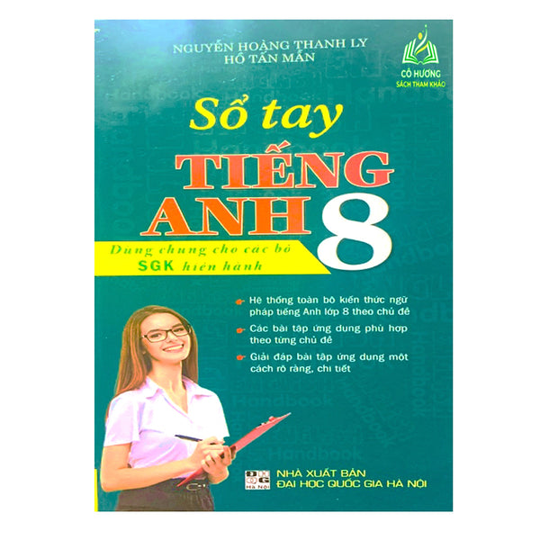 Sách - Sổ Tay Tiếng Anh 8 - Dùng Chung Cho Các Bộ Sgk Hiện Hành